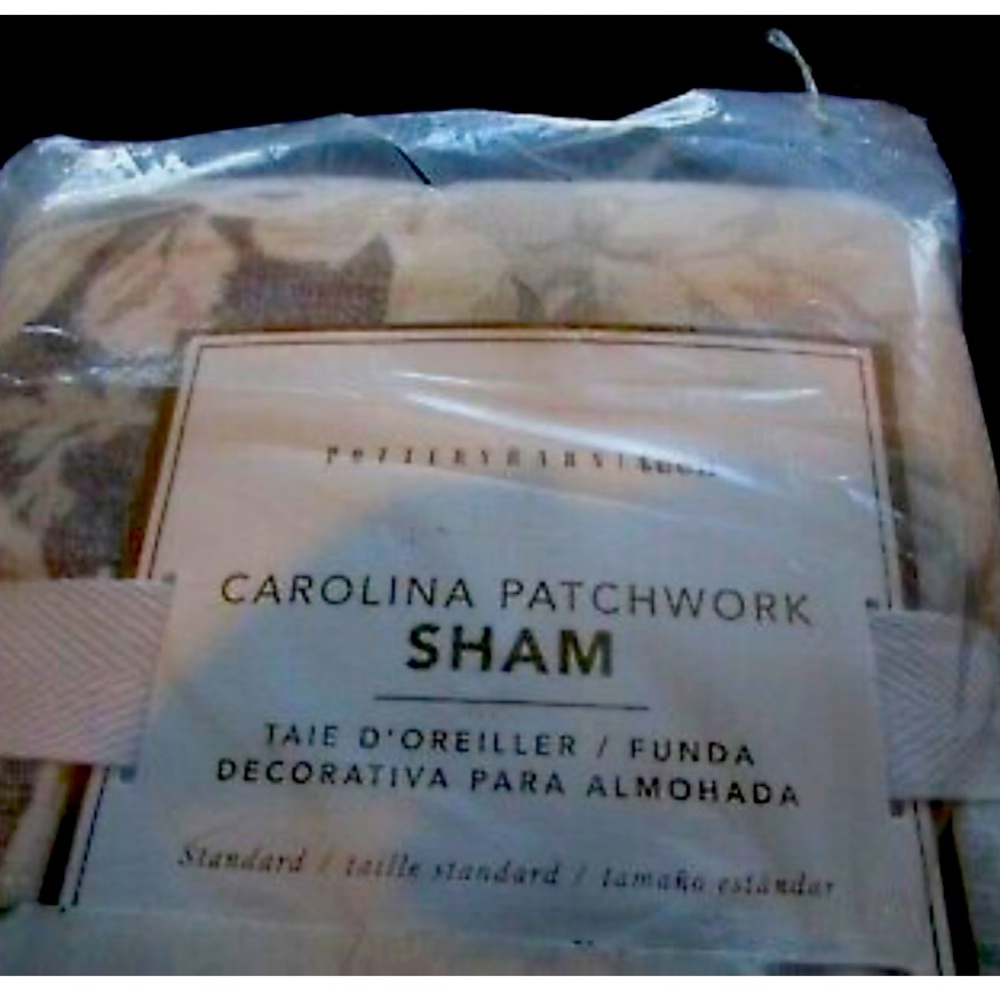 NWT Pottery Barn Teen Carolina Patchwork Pillow Shams 2